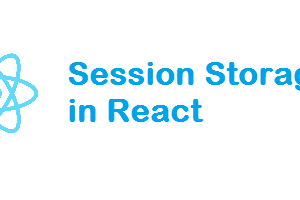 Session Storage React js